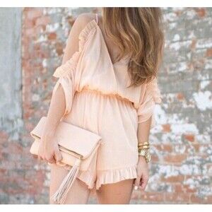 Lovers & Friends Revolve Romper Boho Medium